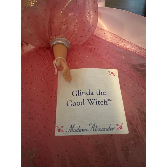 NEW 1999 Collectible Madame Alexander Glinda Good Witch Wicked Wizard Oz Doll - Picture 8 of 10